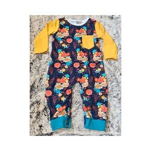Baby girl floral romper
